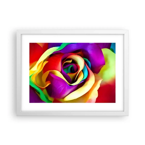 Affisch i vit ram - Det är omöjligt - 40x30 cm