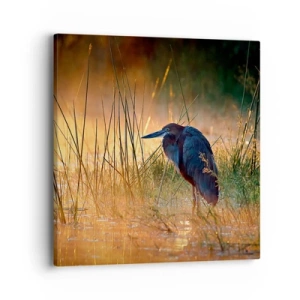 Canvastavla - Bild på duk - Sluta fota - 40x40 cm