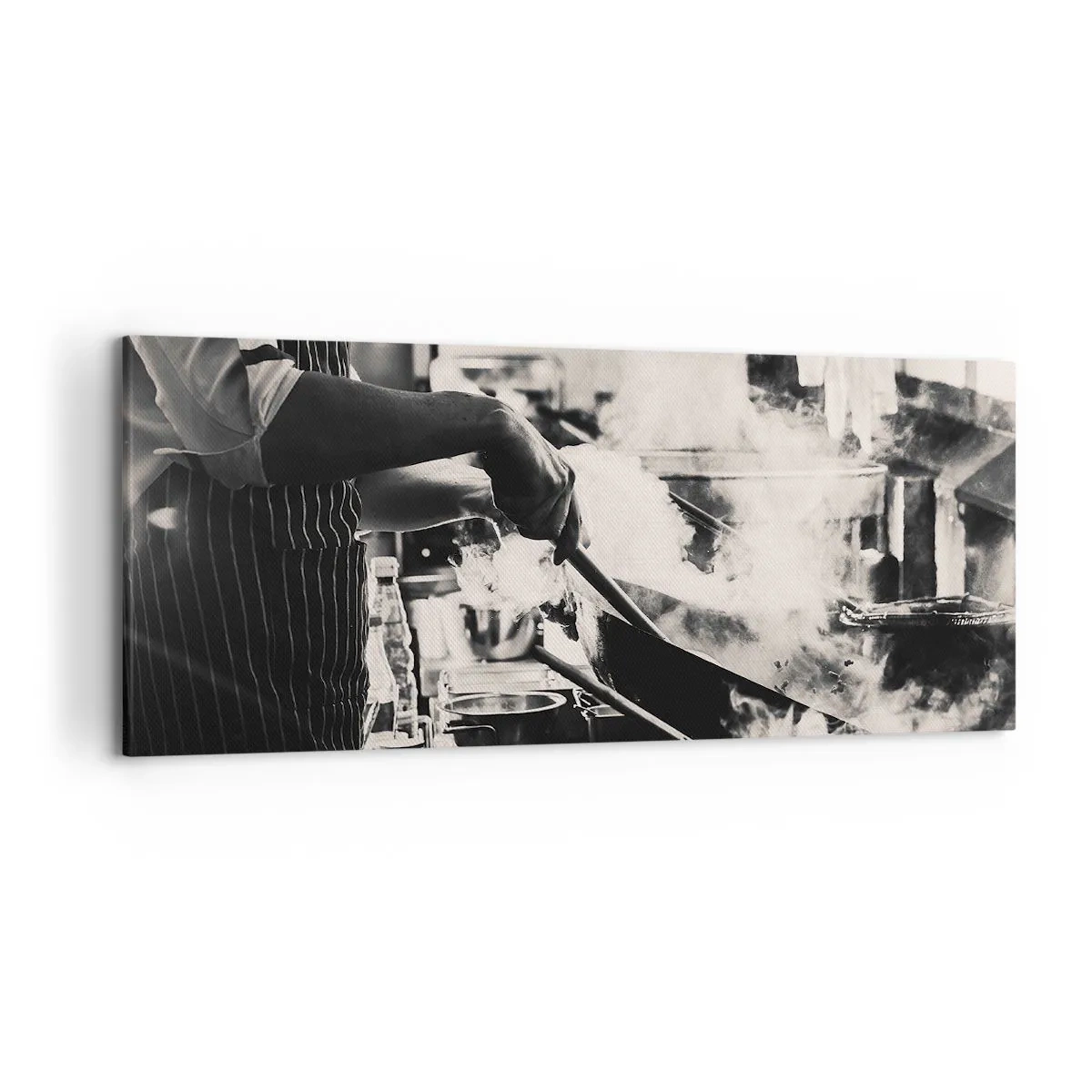 Canvastavla - Bild på duk - Alkemi av smaker - 120x50 cm