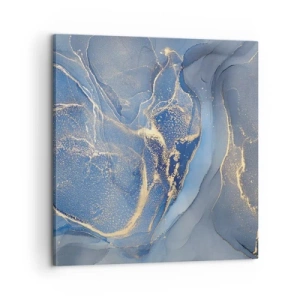 Canvastavla - Bild på duk - Gulddamm - 60x60 cm