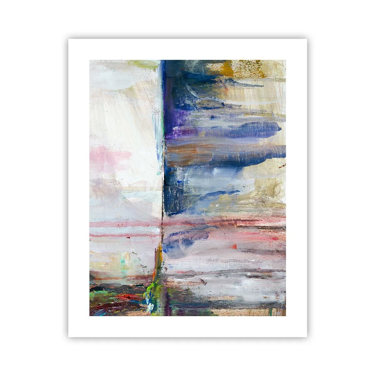 Affisch - Färgrika intryck och associationer - 40x50 cm