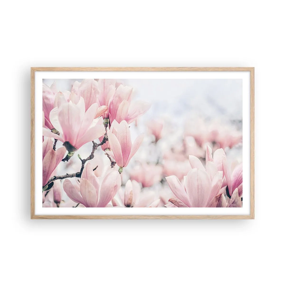 Affisch i ram av ljusek - Perfekt subtilitet - 91x61 cm