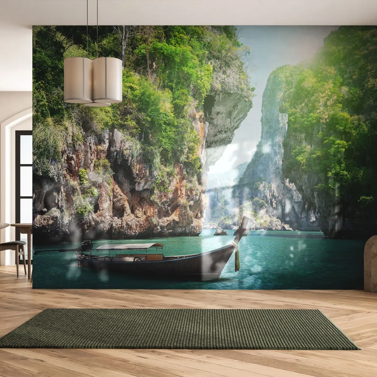Fototapet på mått Standard Eco - Inbjudan till exotisk resa - Landskap, Thailand, Hav