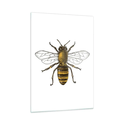 Glastavla - Bild på glas - Vackert och bra - 50x70 cm