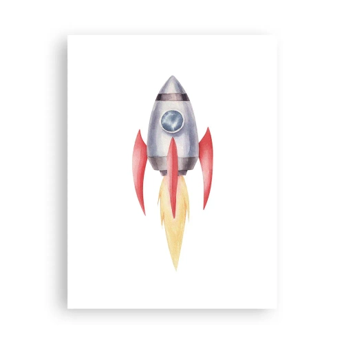 Affisch - Högre, snabbare, längre - 30x40 cm