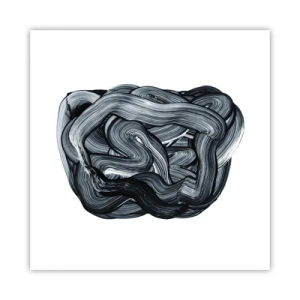 Affisch - Det är inte så enkelt - 40x40 cm