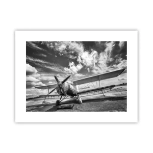 Affisch - Jag kan inte vänta! - 40x30 cm