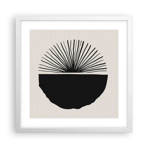 Affisch i vit ram - En rad olika möjligheter - 40x40 cm