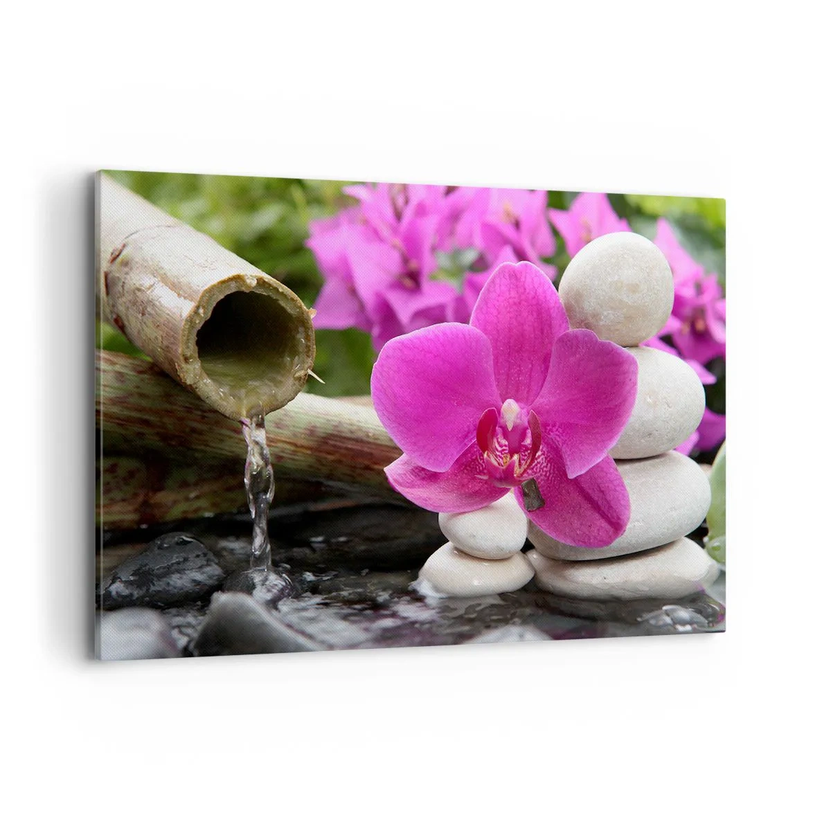 Canvastavla - Bild på duk - Så kopplar du av - 120x80 cm