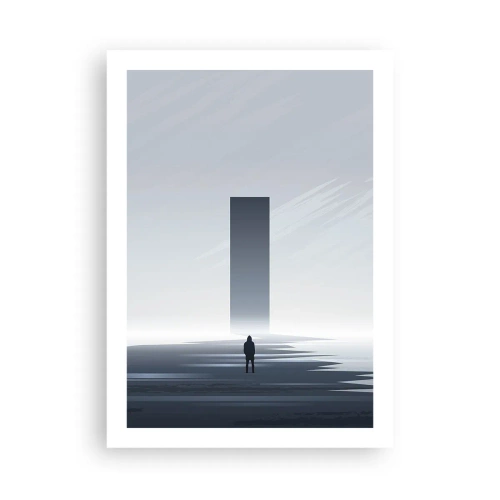Affisch - Möjlighet eller hot? - 50x70 cm