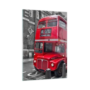 Glastavla - Bild på glas - Alltid samma - 50x70 cm