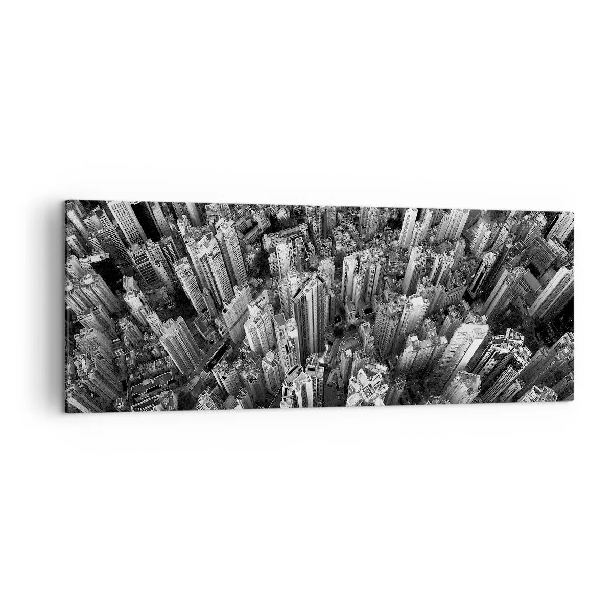 Canvastavla - Bild på duk - Hela tiden högre och högre - 140x50 cm