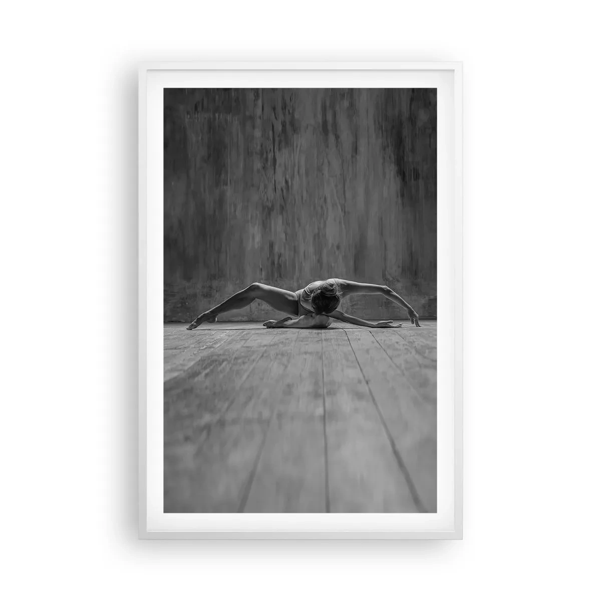 Affisch i vit ram - Upphittad symmetri - 61x91 cm