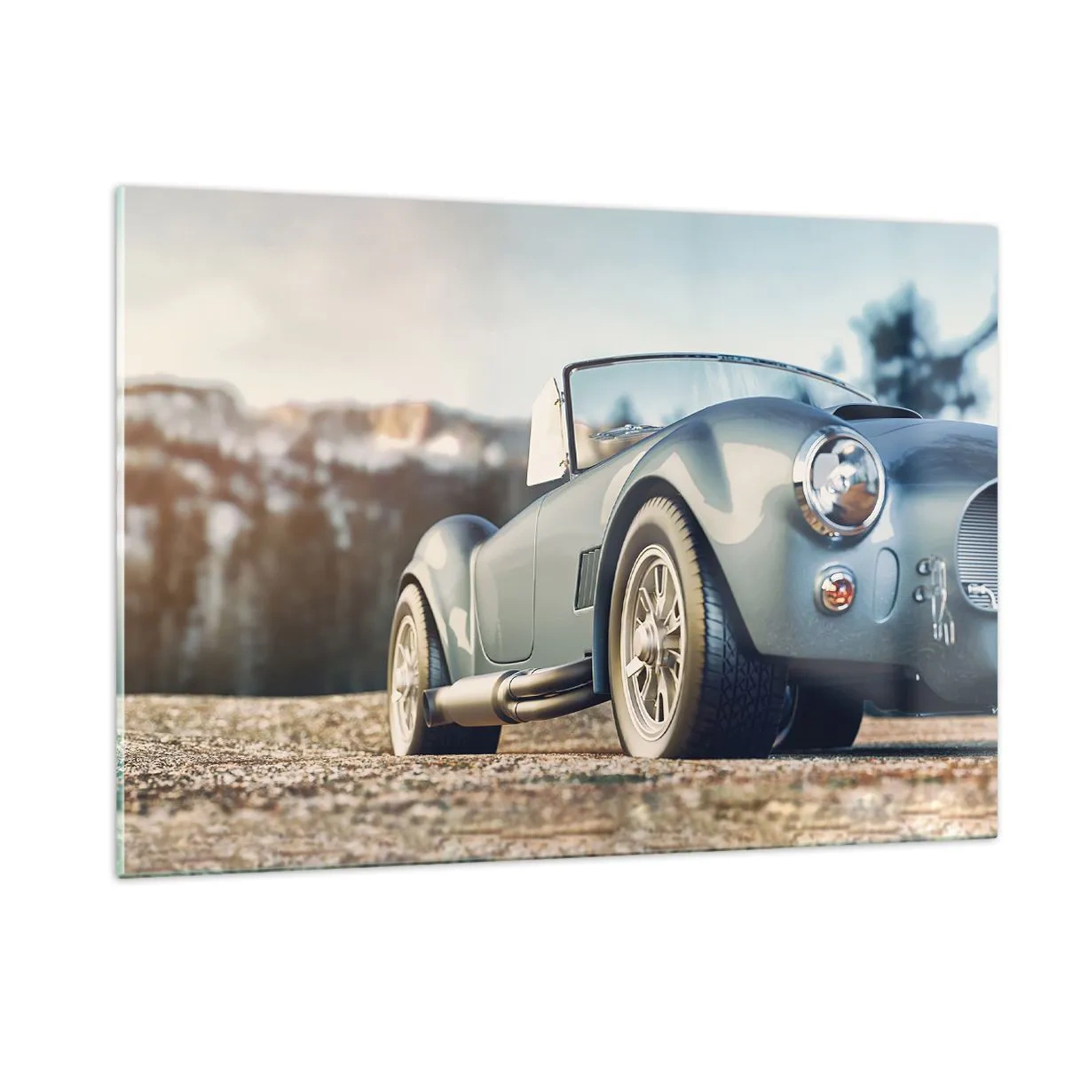 Glastavla - Bild på glas - Det är stilen som räknas - 120x80 cm