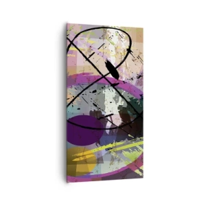 Canvastavla - Bild på duk - Rakt fram eller runt - 65x120 cm