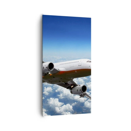 Canvastavla - Bild på duk - Lämna allt detta - 65x120 cm