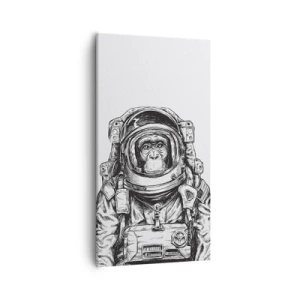 Canvastavla - Bild på duk - Alternativ evolution - 55x100 cm