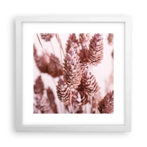 Affisch i vit ram - Skenet bedrar - 30x30 cm