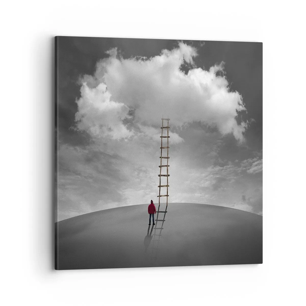 Canvastavla - Bild på duk - Allt är möjligt - 70x70 cm