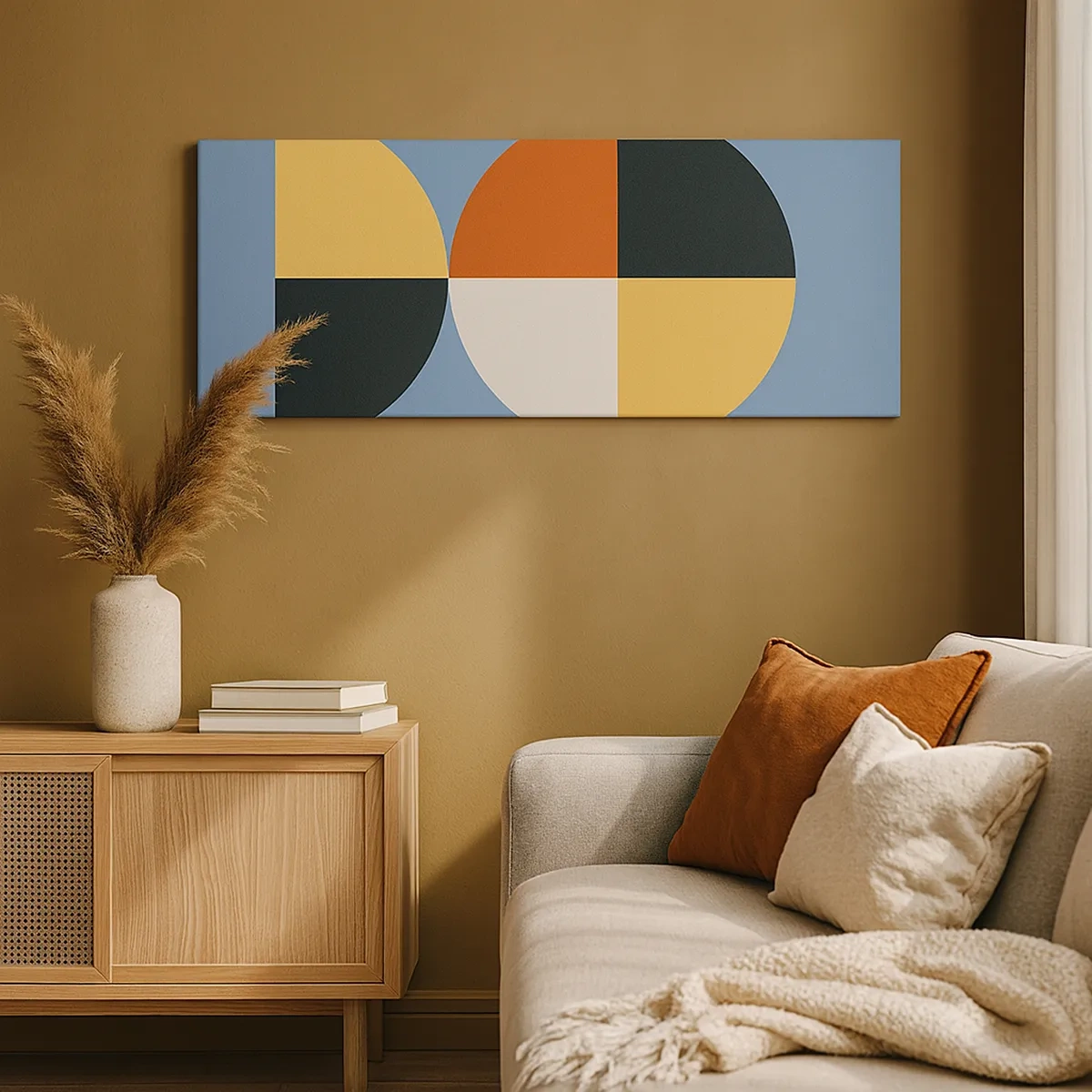 Canvastavla - Bild på duk - Titta och räkna - 30x30 cm