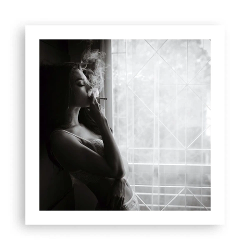 Affisch - Ett sensuellt ögonblick - 50x50 cm