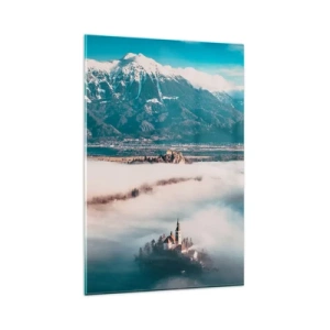 Glastavla - Bild på glas - Sagans början - 80x120 cm