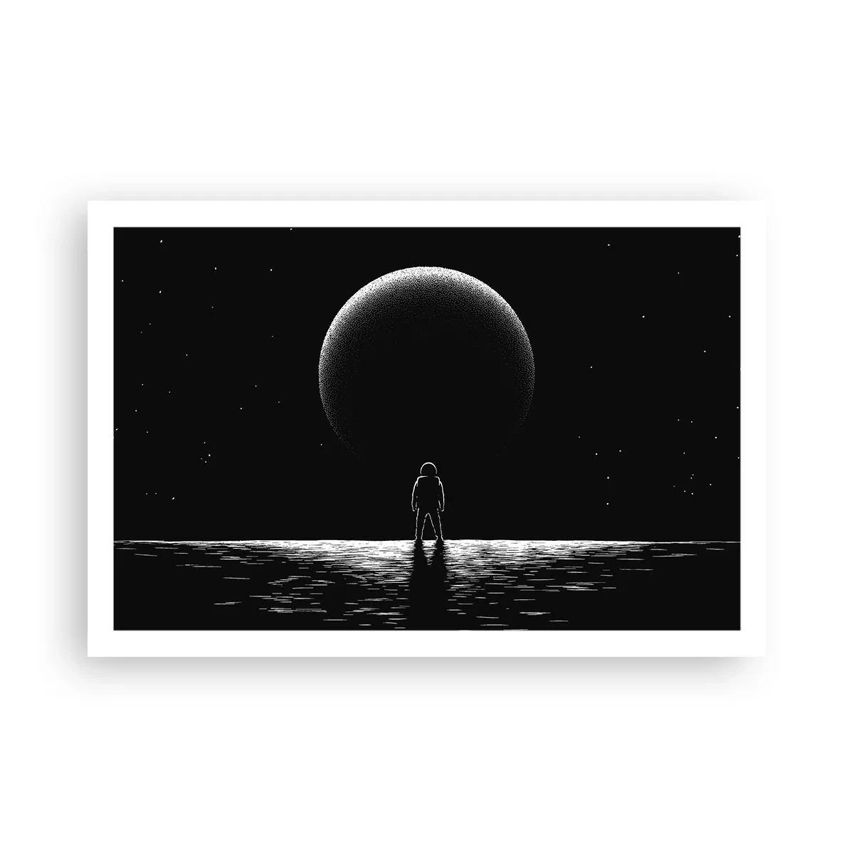 Affisch - Ansikte mot ansikte - 91x61 cm