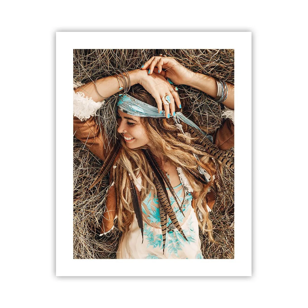 Affisch - På väg till kärlekens sommar - 40x50 cm