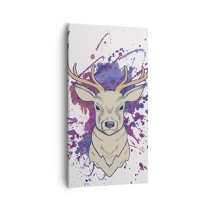 Canvastavla - Bild på duk - Mod och balans - 55x100 cm