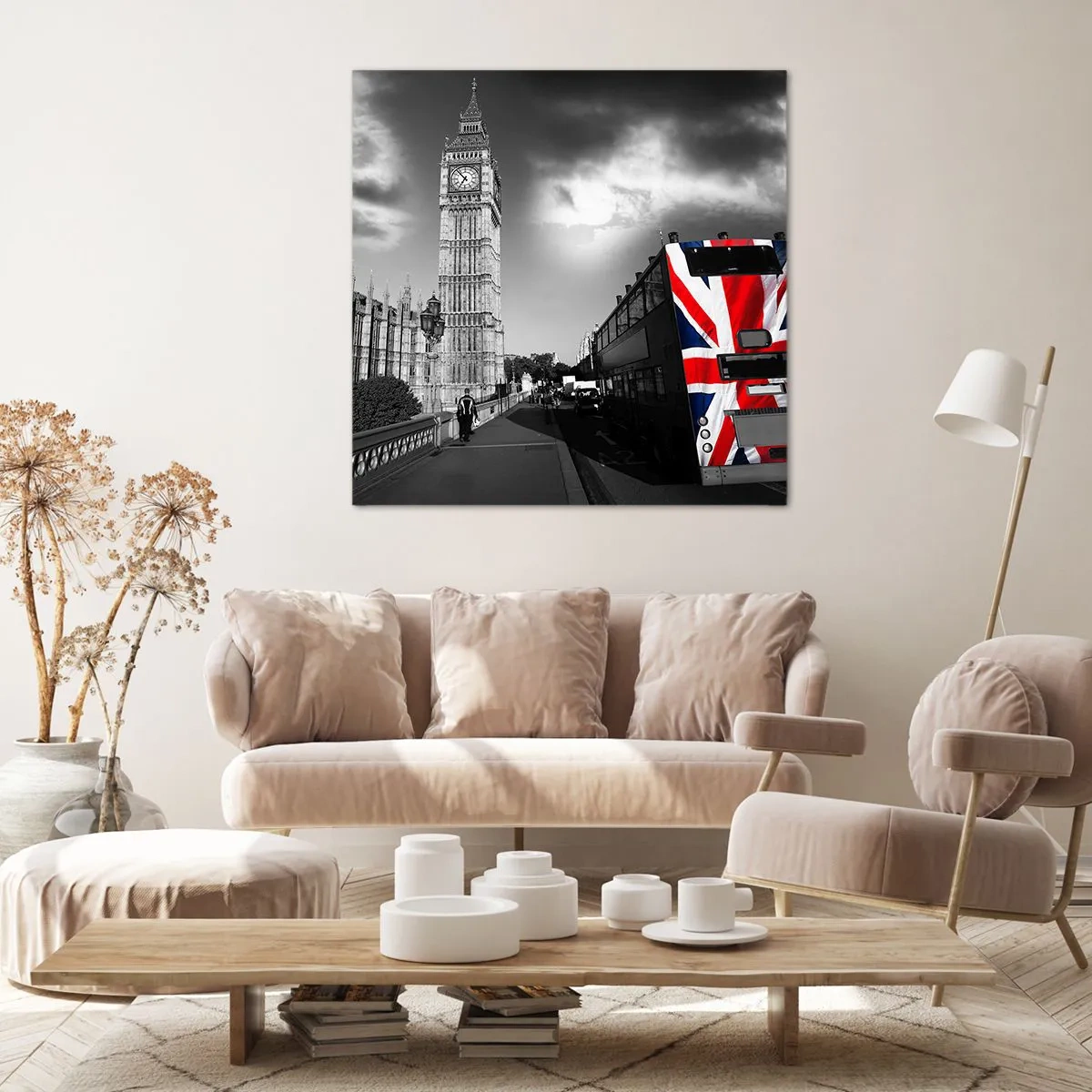 Canvastavla - Bild på duk - Stolt och stor - 70x70 cm