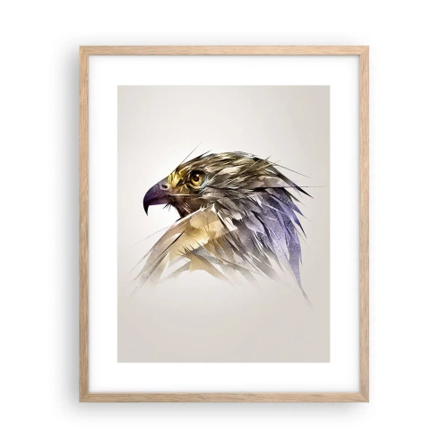 Affisch i ram av ljusek - En kämpes porträtt - 40x50 cm