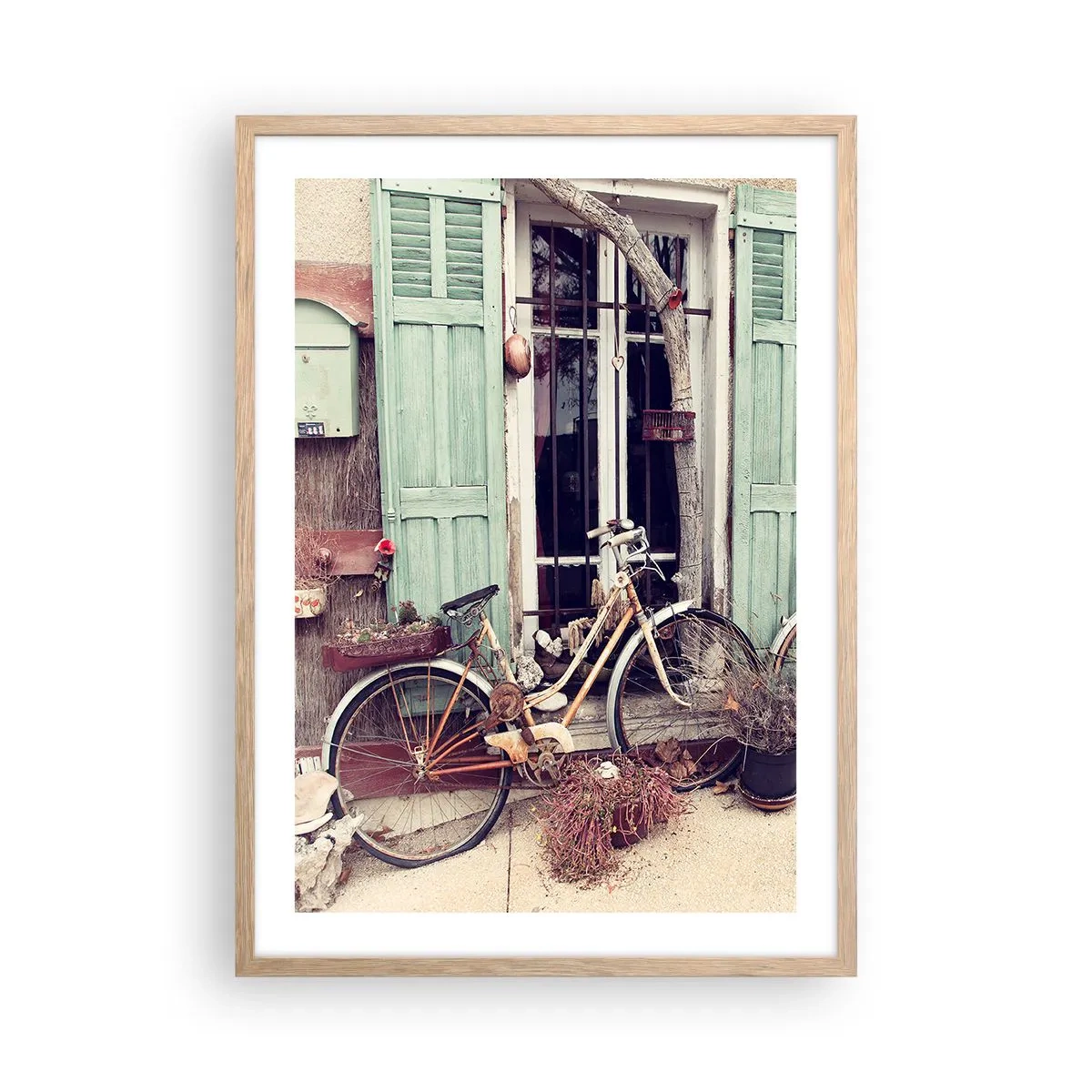 Affisch i ram av ljusek - Länge leve provinsen - 50x70 cm