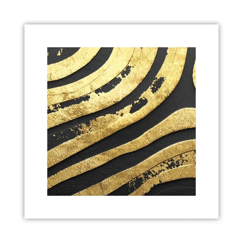 Affisch - Allt flyter - 30x30 cm