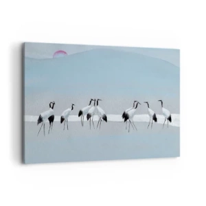 Canvastavla - Bild på duk - Efter en het dag - 120x80 cm