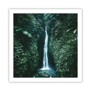 Affisch - Tropisk spa - 60x60 cm