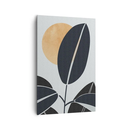 Canvastavla - Bild på duk - Het sommardag - 80x120 cm