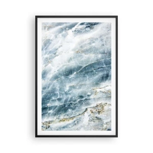 Affisch i svart ram - Isvärld - 61x91 cm