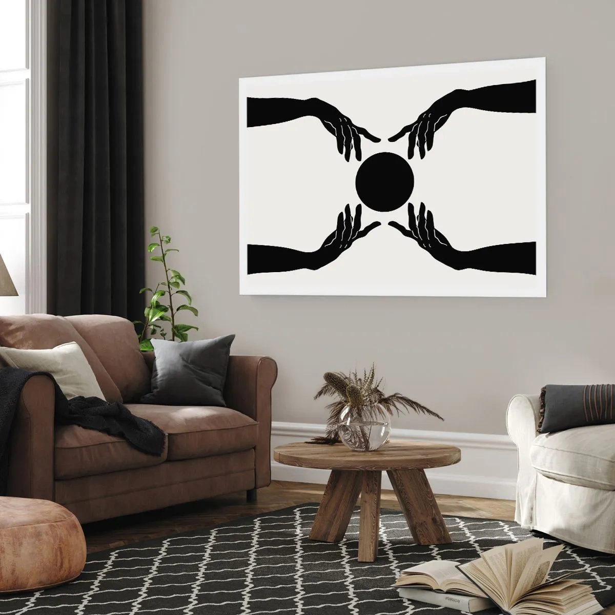 Affisch - Ett hemligt tecken - 50x40 cm