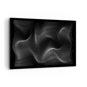 Canvastavla - Bild på duk - Ljusets dans i rymden - 120x80 cm