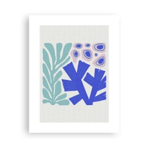 Affisch - Undervattensträdgård - 30x40 cm