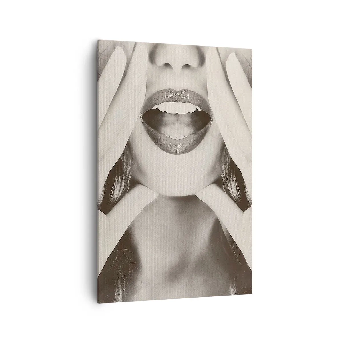 Canvastavla - Bild på duk - Jag kommer! - 80x120 cm