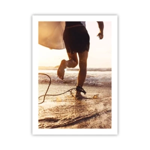 Affisch - Möta vågorna - 50x70 cm