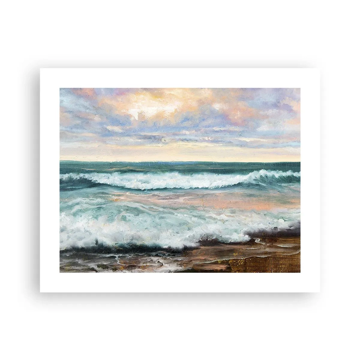 Affisch - Här kan du släta ut din själ - 50x40 cm