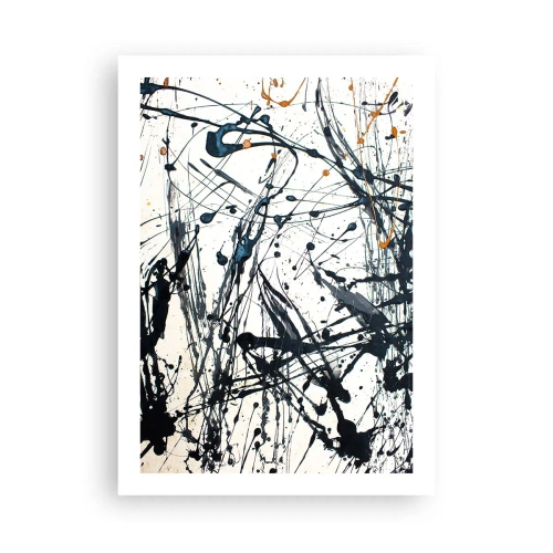 Affisch - Expressionistisk abstraktion - 50x70 cm