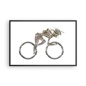 Affisch i svart ram - Underbar maskin - 91x61 cm