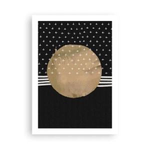 Affisch - Komposition: galaxens flagga - 50x70 cm