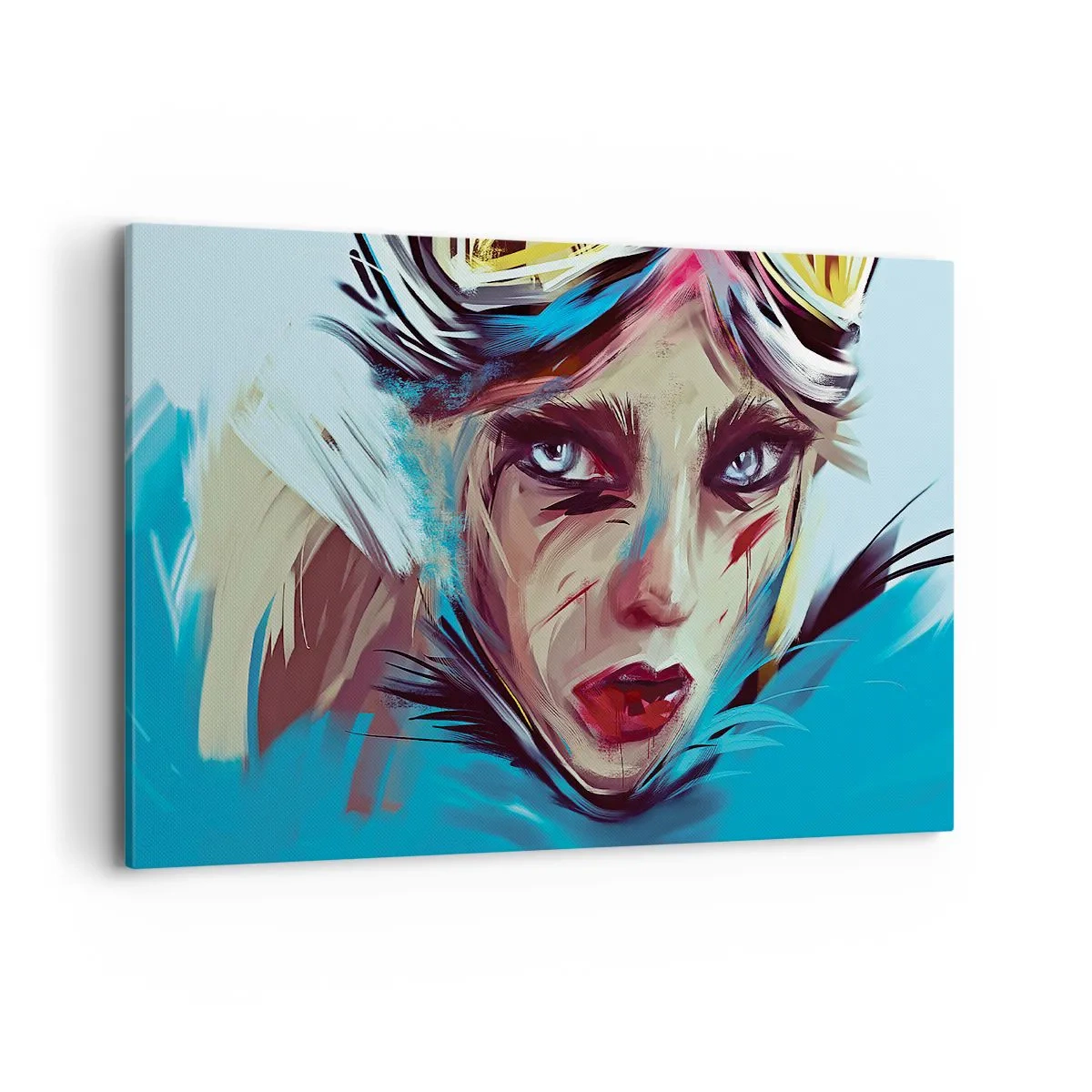 Canvastavla - Bild på duk - Vägkämpe - 120x80 cm