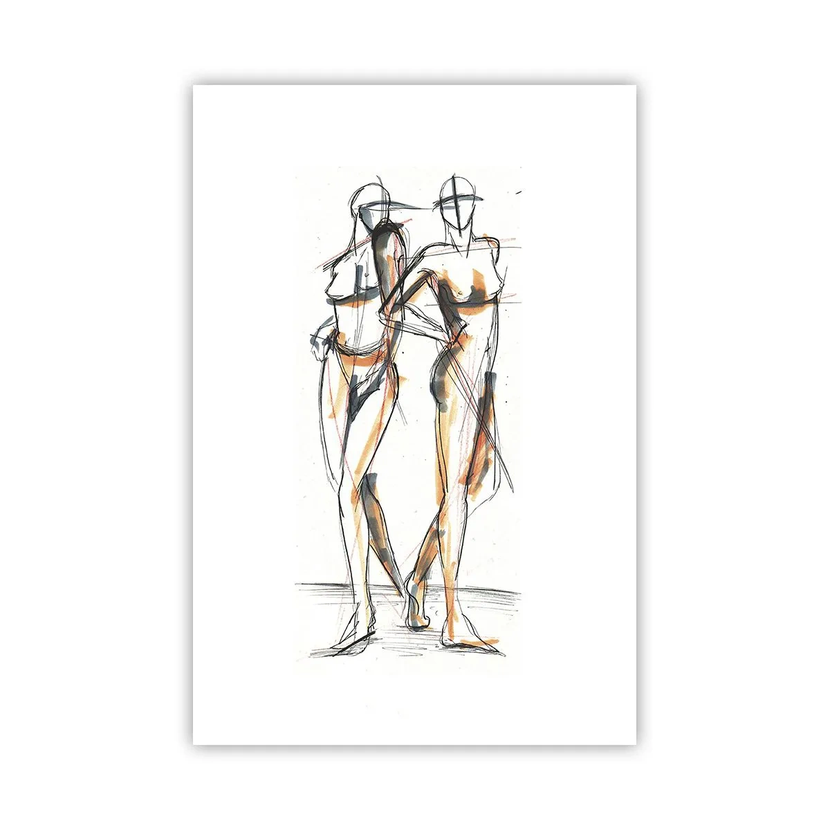 Affisch - Charmens studie - 61x91 cm