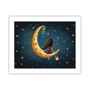 Affisch - En gång i tiden... - 50x40 cm