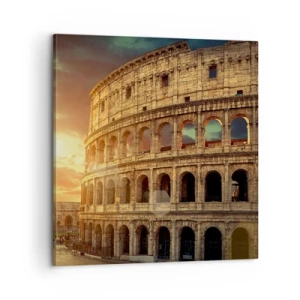 Canvastavla - Bild på duk - Kolossalt intryck - 60x60 cm